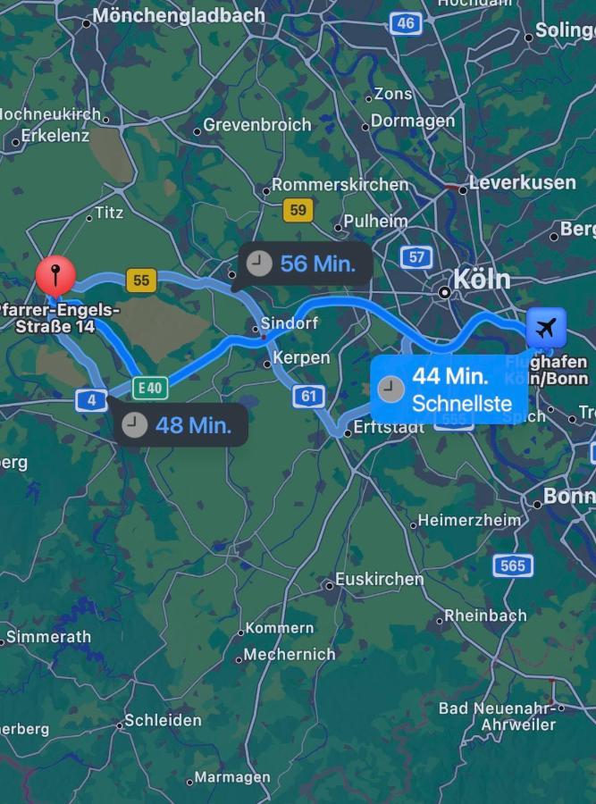 Apartamento Ruhiges Juwel: Frisch Renoviert 100 Qm Jülich Exterior foto