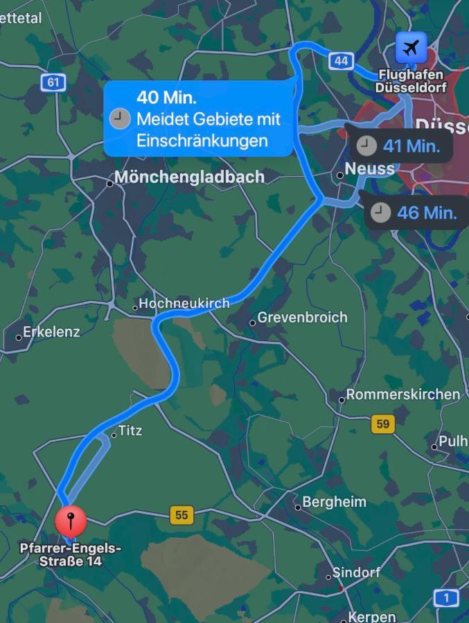 Apartamento Ruhiges Juwel: Frisch Renoviert 100 Qm Jülich Exterior foto